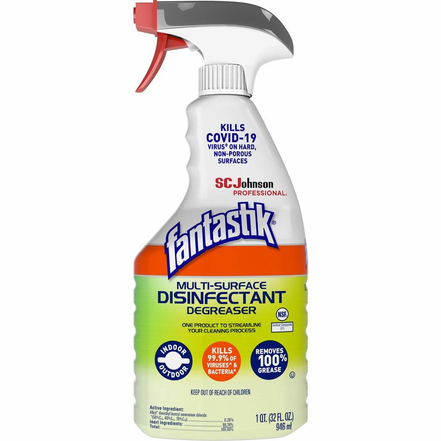 S. C. Johnson & Son, Inc fantastik&reg; 311836CT fantastik&reg; Multisurface Disinfectant Degreaser Spray