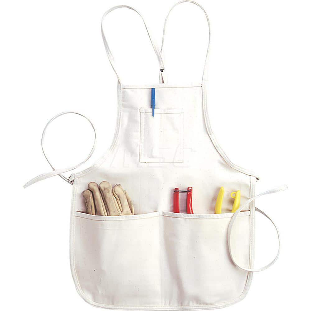 CLC C11 Tool Aprons & Tool Belts; Tool Type: Tool Apron ; Minimum Waist Size: 29 ; Maximum Waist Size: 55 ; Material: Canvas ; Number of Pockets: 4.000 ; Color: White