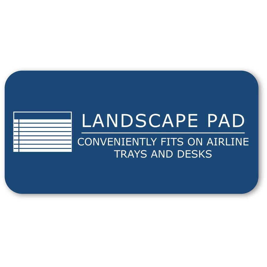 Roaring Spring Paper Products Roaring Spring 74501 Roaring Spring Wide College Ruled Landscape Legal Pad