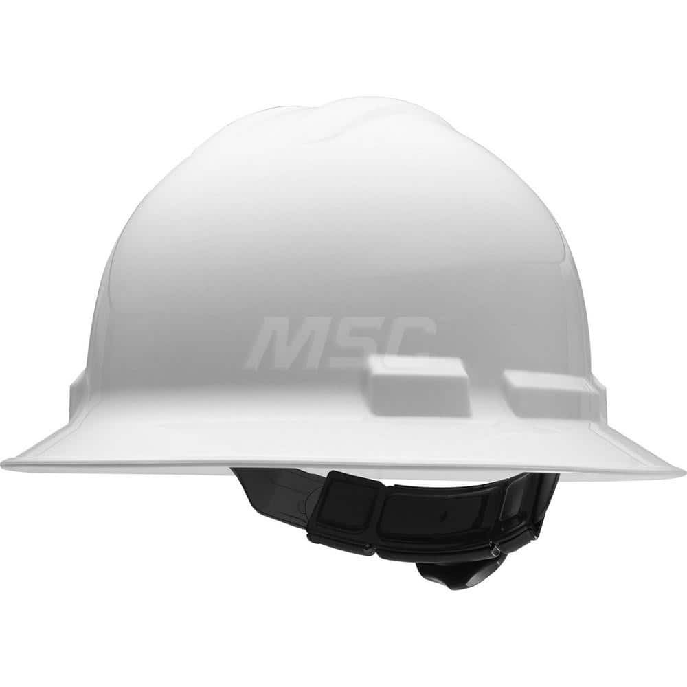 ironCLAD G60200 Hard Hat: Impact Resistant & Water Resistant, Full Brim, Class E & G, 4-Point Suspension