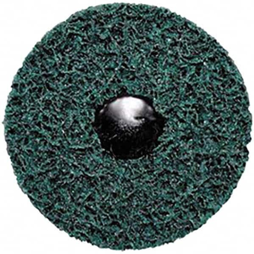 3M 7100173800 Deburring Disc: 4" Dia, 1/4" Hole, Extra Coarse Grade, Aluminum Oxide