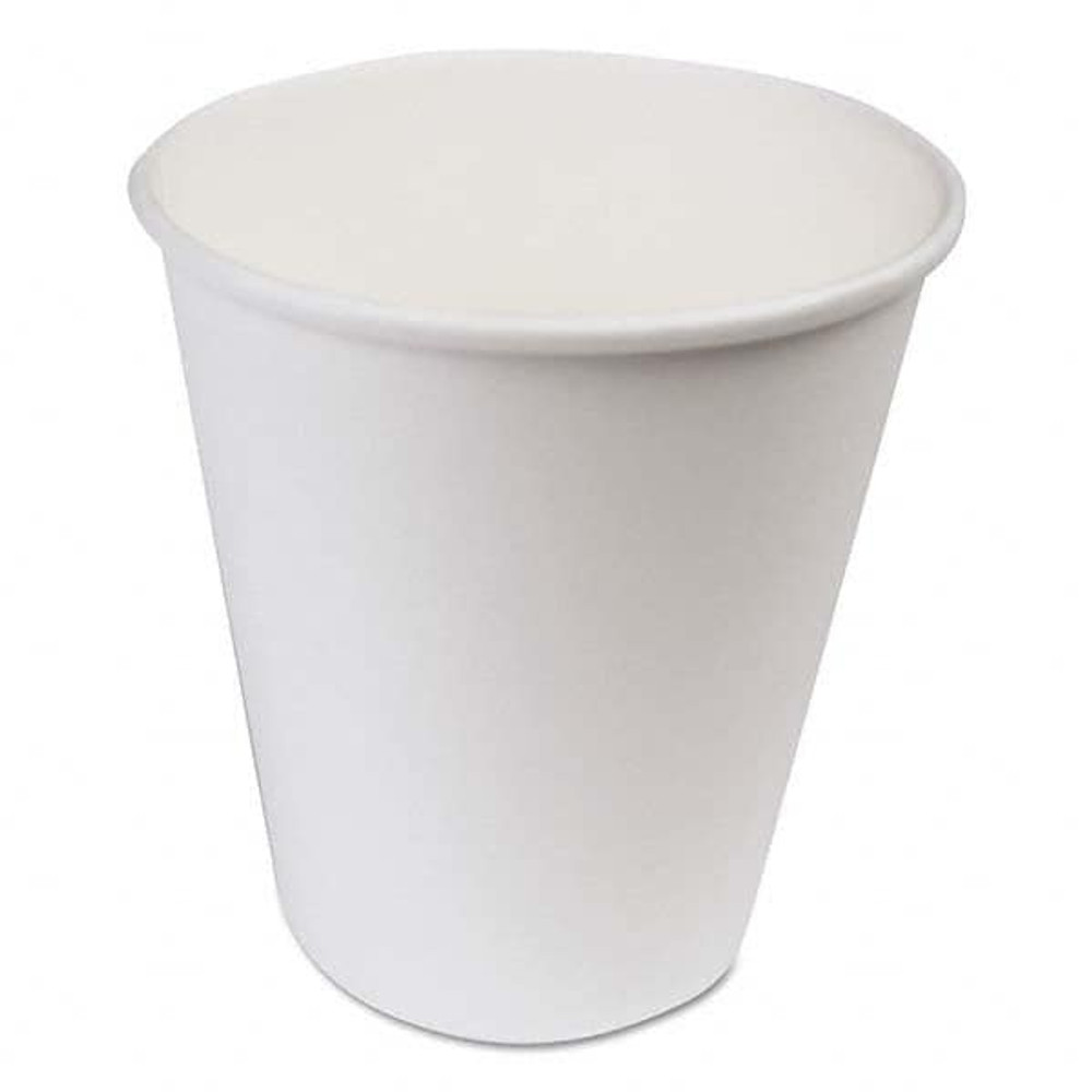 Boardwalk BWKWHT10HCUP Paper Hot Cups, 10 oz, White, 1000/Carton