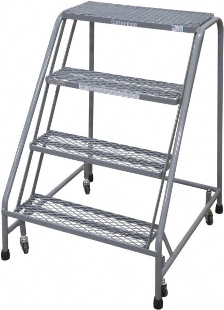 Cotterman D0460092-14 Steel Rolling Ladder: 6 Step