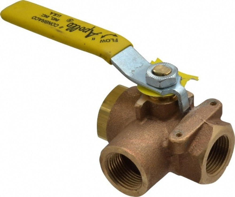 Apollo. 70-604-01 Standard Manual Ball Valve: 3/4" Pipe, Large & Standard Port