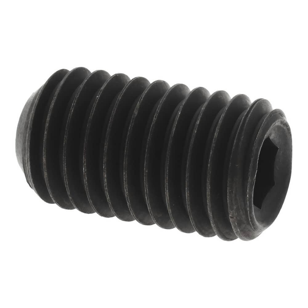 Value Collection 601373PR Set Screw: 9/16-12 x 1", Cup Point, Alloy Steel, Grade ASTM F912