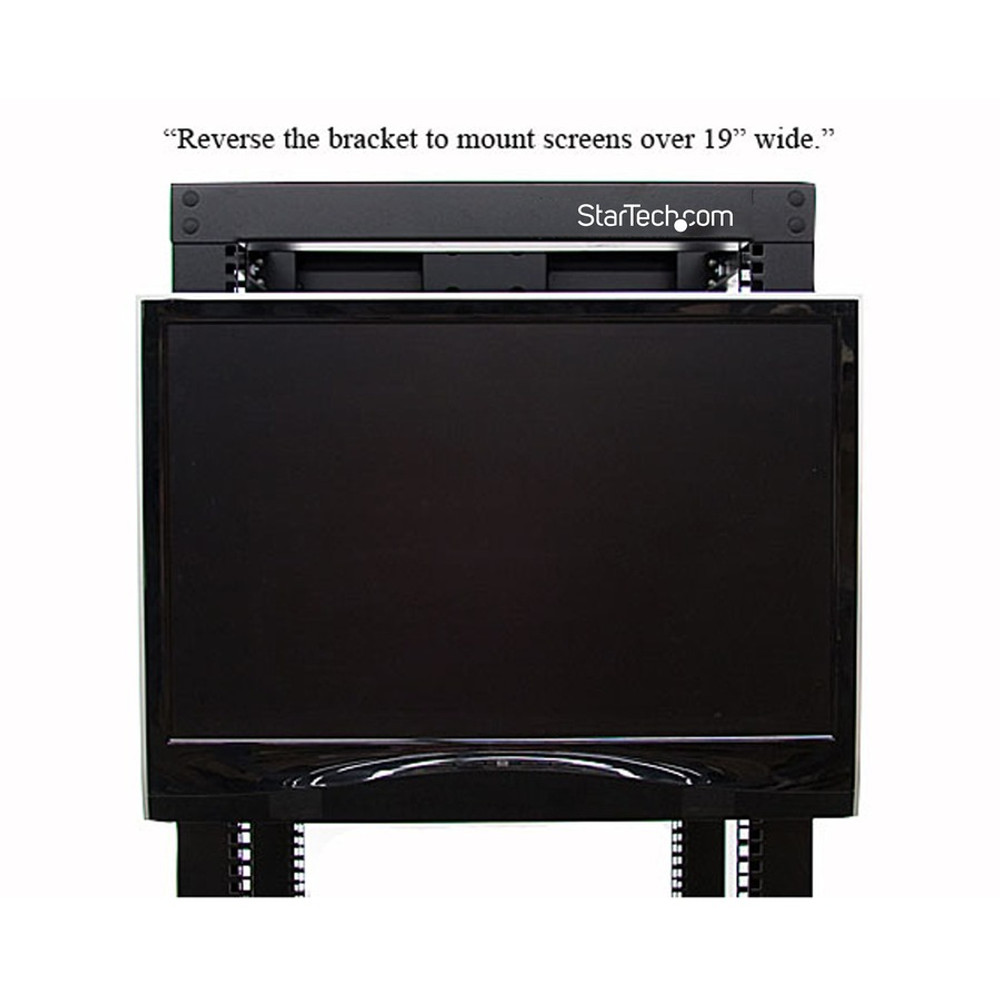 StarTech.com RKLCDBK StarTech.com Universal VESA LCD Monitor Mounting Bracket for 19in Rack or Cabinet