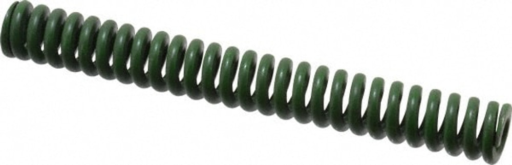 Associated Spring Raymond 106-424 Die Spring: 3/4" Hole Dia, 3/8" Rod Dia, 6" Free Length, Green