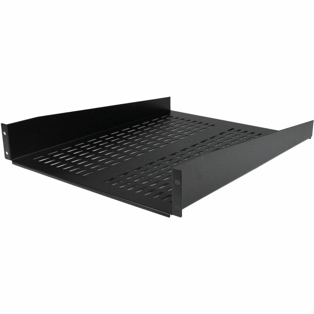 StarTech.com CABSHELF22V StarTech.com 2U 22in Vented Rack Mount Shelf - Fixed 22 inch Deep antilever Rackmount Tray for Server Rack Cabinet Shelf - 50lbs / 23kg
