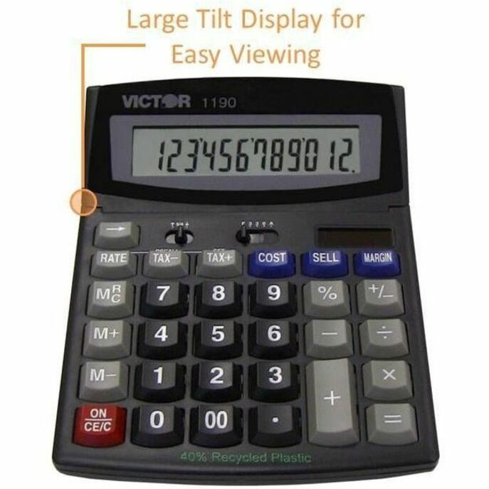 Victor Technology, LLC Victor 1190 Victor 1190 Desktop Display Calculator