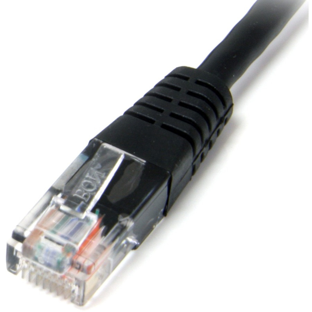 StarTech.com M45PATCH2BK StarTech.com 2 ft Black Molded Cat5e UTP Patch Cable