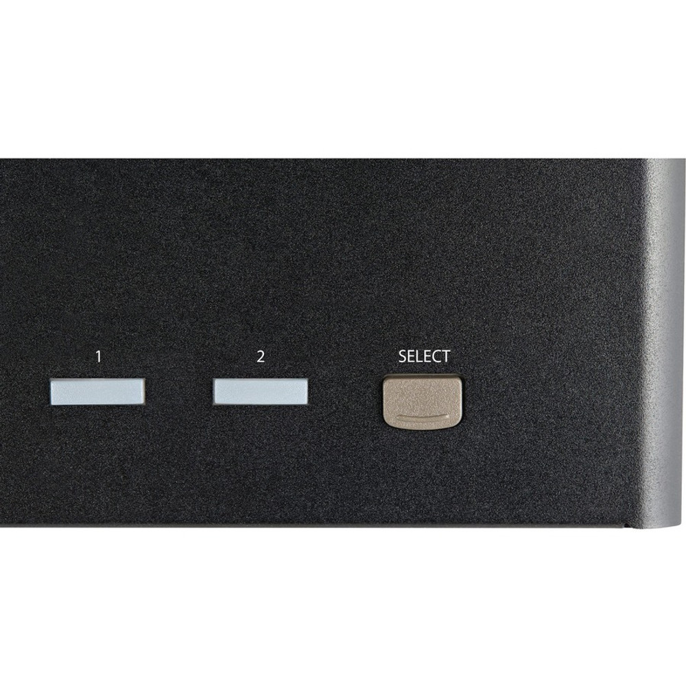 StarTech.com SV231TDPU34K StarTech.com 2 Port Triple Monitor DisplayPort KVM Switch 4K 60Hz UHD HDR, DP 1.2 KVM Switch, 2-Pt USB 3.0 Hub, 4x USB HID, Audio, Hotkey