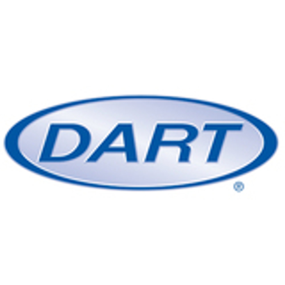 Dart Container Corporation Dart 10FTL Dart Lift-n-Lock Coffee Cup White Lids