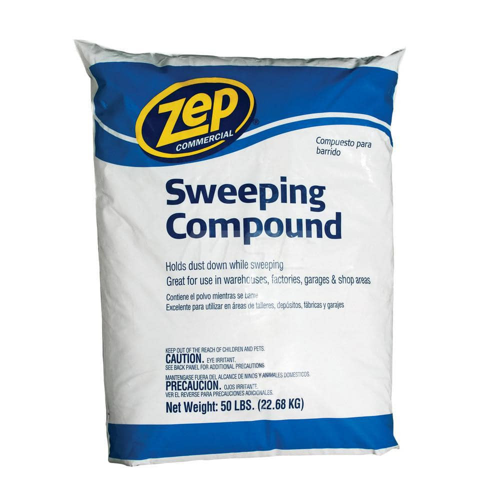 ZEP MNSWEEP50 Floor Sweeping Compound: 50 lb Bag