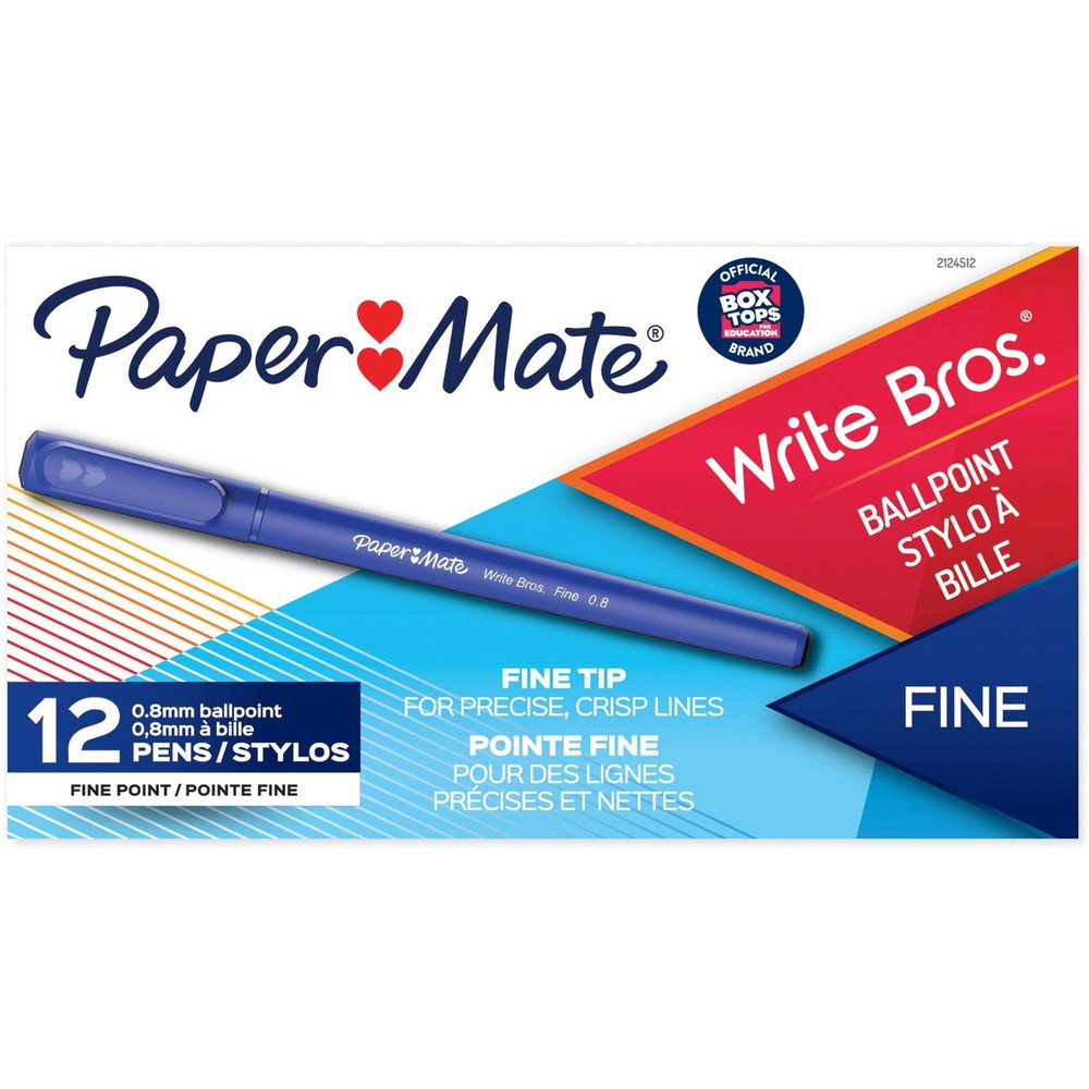 Newell Brands Paper Mate 2124512 Paper Mate Write Bros. 0.8mm Ballpoint Pen