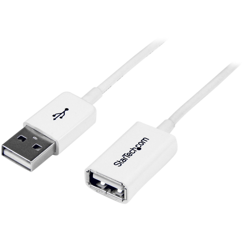 StarTech.com USBEXTPAA3MW StarTech.com 3m White USB 2.0 Extension Cable A to A - M/F