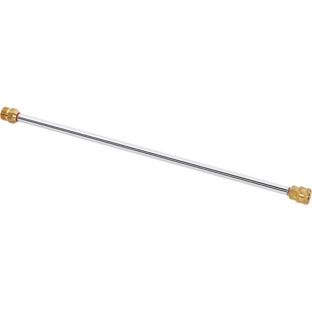 Generac Power 6683 Pressure Washer Accessories; For Use With: Most Brands; Most Brands ; Material: Chrome; Brass ; Maximum Pressure: 3100 ; Thread Size: 22 ; Overall Length: 20.00