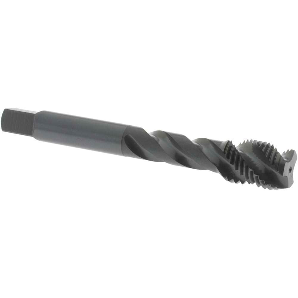 OSG 1762801 Spiral Flute Tap: 7/16-20 UNF, 3 Flutes, Modified Bottoming, 2B Class of Fit, Vanadium High Speed Steel, Oxide Coated