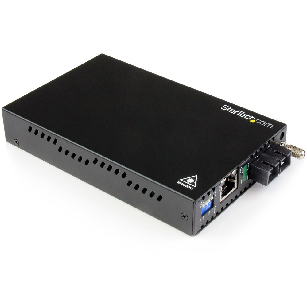 StarTech.com ET91000SM402 StarTech.com Gigabit Ethernet Single Mode Fiber Media Converter SC 40 km - 1000 Mbps