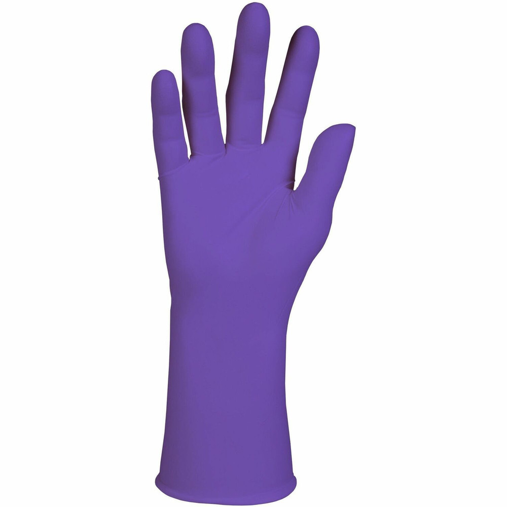 Kimberly-Clark Corporation KIMTECH 50603 KIMTECH Purple Nitrile Exam Gloves - 12"