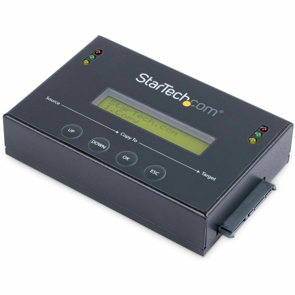 StarTech.com SATDUP11IMG StarTech.com 1:1 Standalone Hard Drive Duplicator with Disk Image Library Manager for Backup & Restore, HDD/SSD Cloner