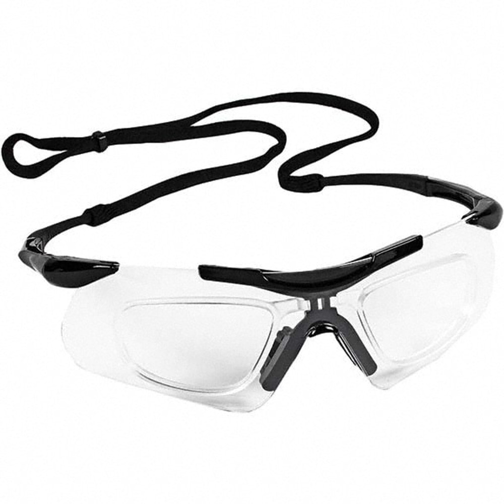 KleenGuard 38503 Safety Glass: Anti-Fog & Scratch-Resistant, Polycarbonate, Clear Lenses, Frameless, UV Protection