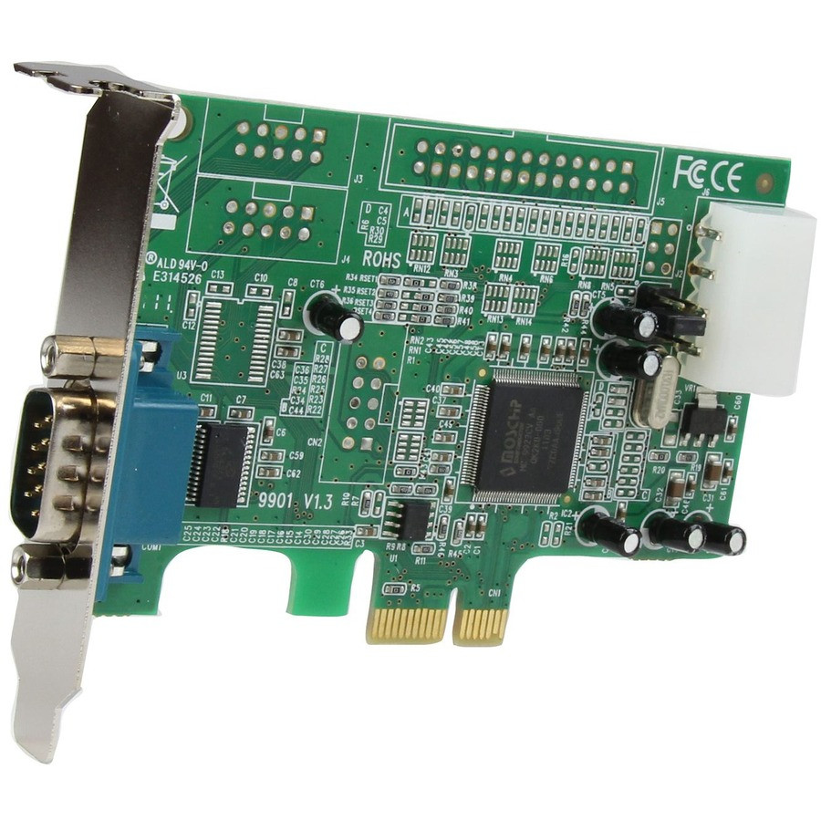 StarTech.com PEX1S553LP StarTech.com 1-port PCI Express RS232 Serial Adapter Card - PCIe Serial DB9 Controller Card 16550 UART - Low Profile - Windows/Linux