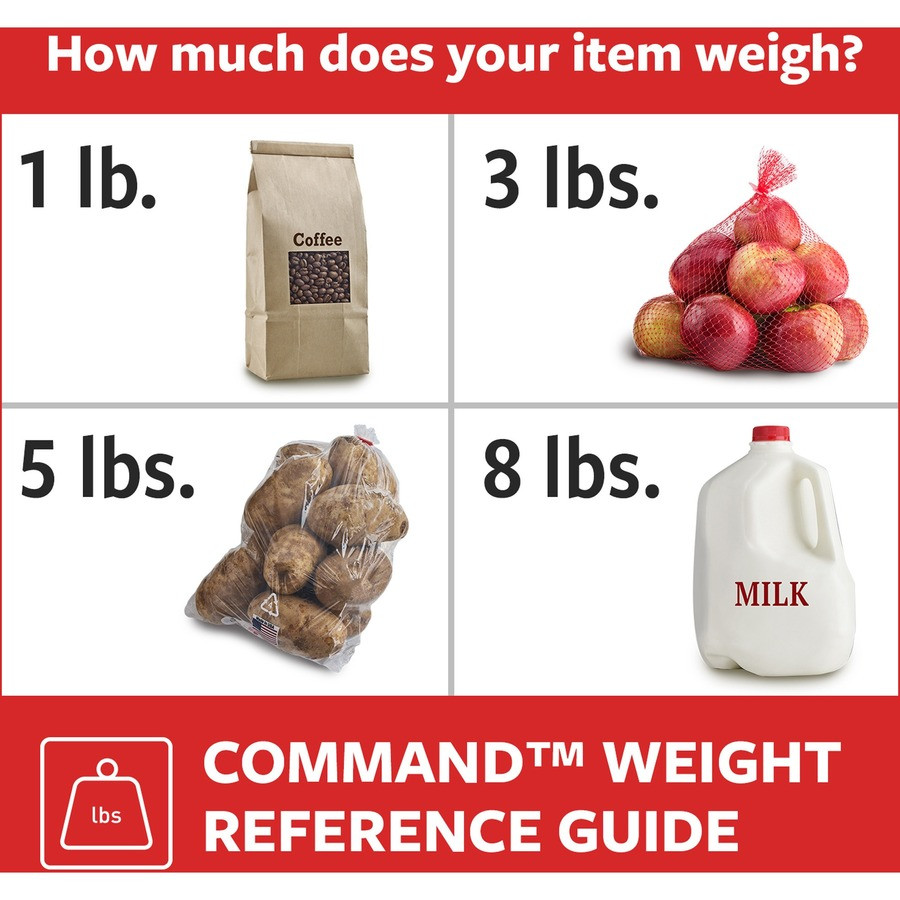 3M Command 17051BNES Command Medium Traditional Hook, Brushed Nickel