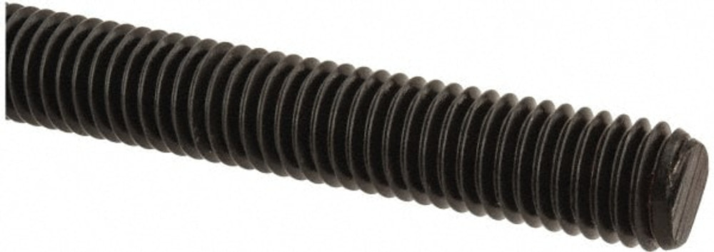 Value Collection 45623 Threaded Rod: 1/2-13, 6' Long, Medium Carbon Steel