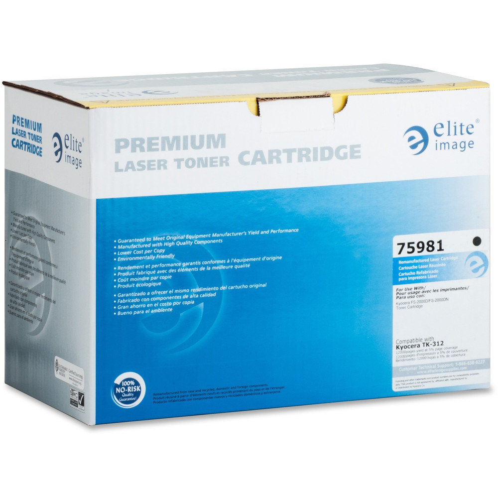 Elite Image 75981 Elite Image Remanufactured Toner Cartridge - Alternative for Kyocera (TK312)