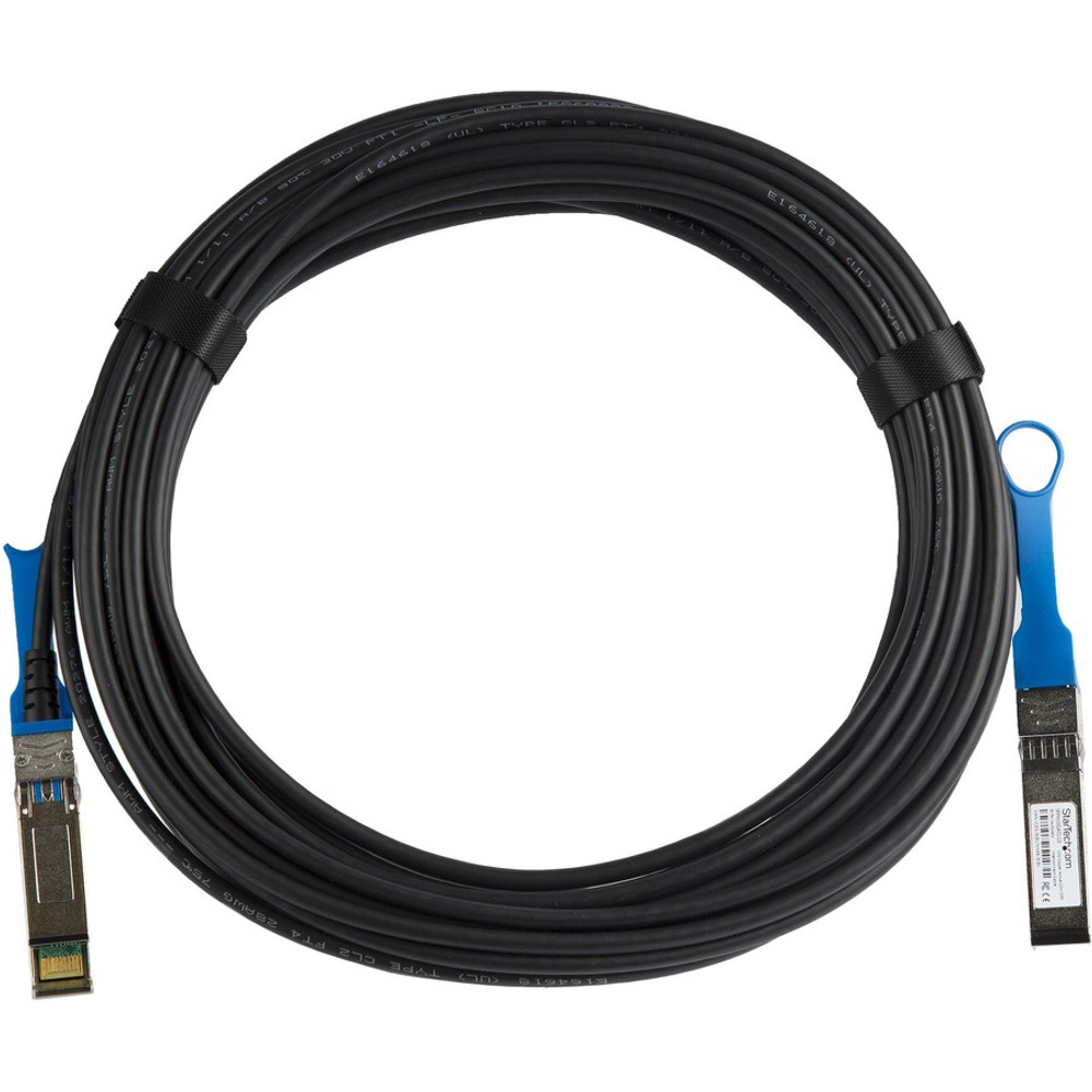 StarTech.com SFPH10GACU10 StarTech.com 10m 10G SFP+ to SFP+ Direct Attach Cable for Cisco SFP-H10GB-ACU10M 10GbE SFP+ Copper DAC 10 Gbps Active Twinax