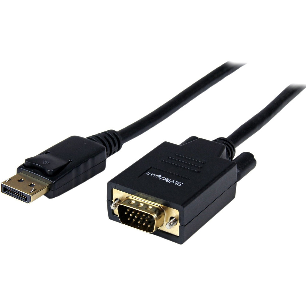 StarTech.com DP2VGAMM6 StarTech.com 6ft (1.8m) DisplayPort to VGA Cable, Active DisplayPort to VGA Adapter Cable, 1080p Video, DP to VGA Monitor Converter Cable