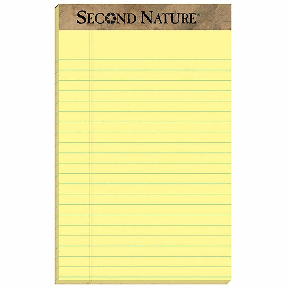 TOPS Products TOPS 74840 TOPS Second Nature Recycled Jr Legal Writing Pad