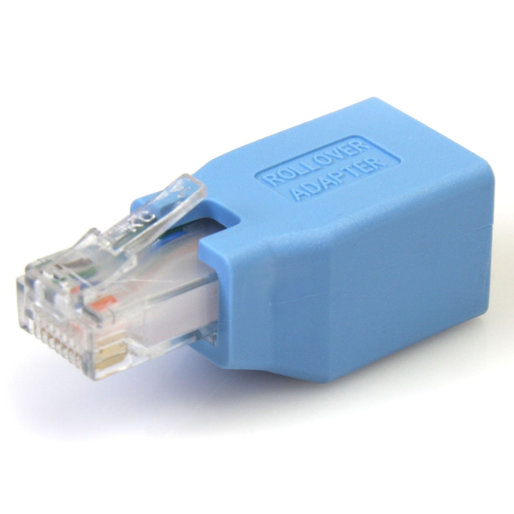 STARTECH.COM ROLLOVER  Cisco Console Rollover Adapter for RJ45 Ethernet Cable M/F - Convert your RJ45 Ethernet cable into a Cisco Console Rollover cable.