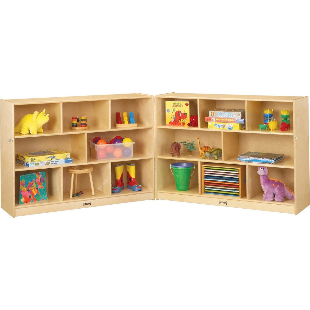 Jonti-Craft, Inc Jonti-Craft 0369JC Jonti-Craft Mobile Fold-n-Lock Open Shelf Unit