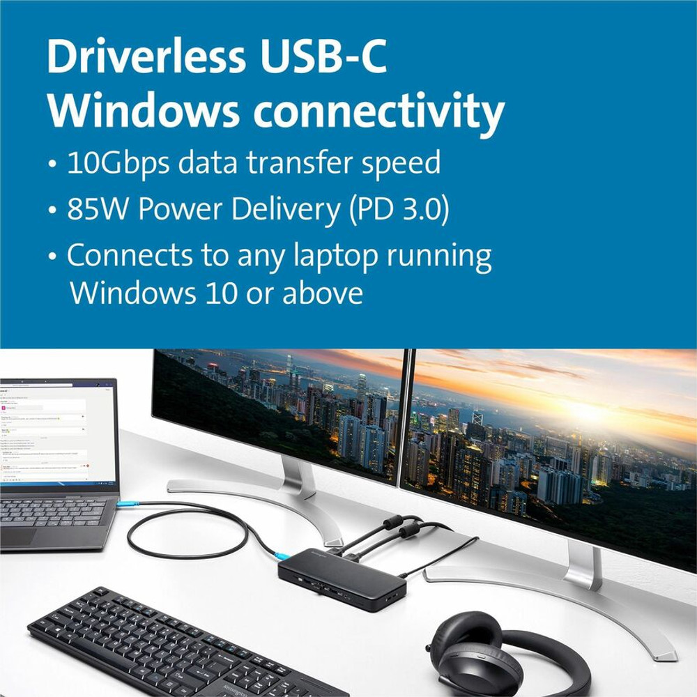 Kensington Computer Products Group Kensington 33480 Kensington USB-C Triple Video Docking Station