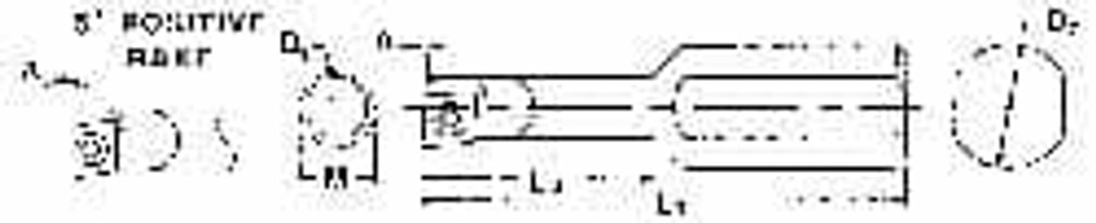 Everede Tool 00355 0.36" Min Bore, 1-1/2" Max Depth, Right Hand Indexable Boring Bar