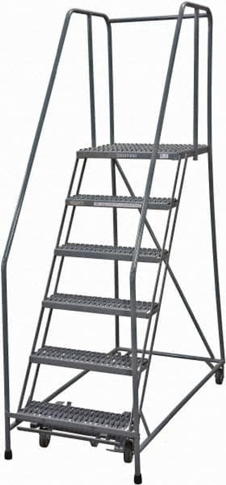 Cotterman D0460093-13 Steel Rolling Ladder: 6 Step