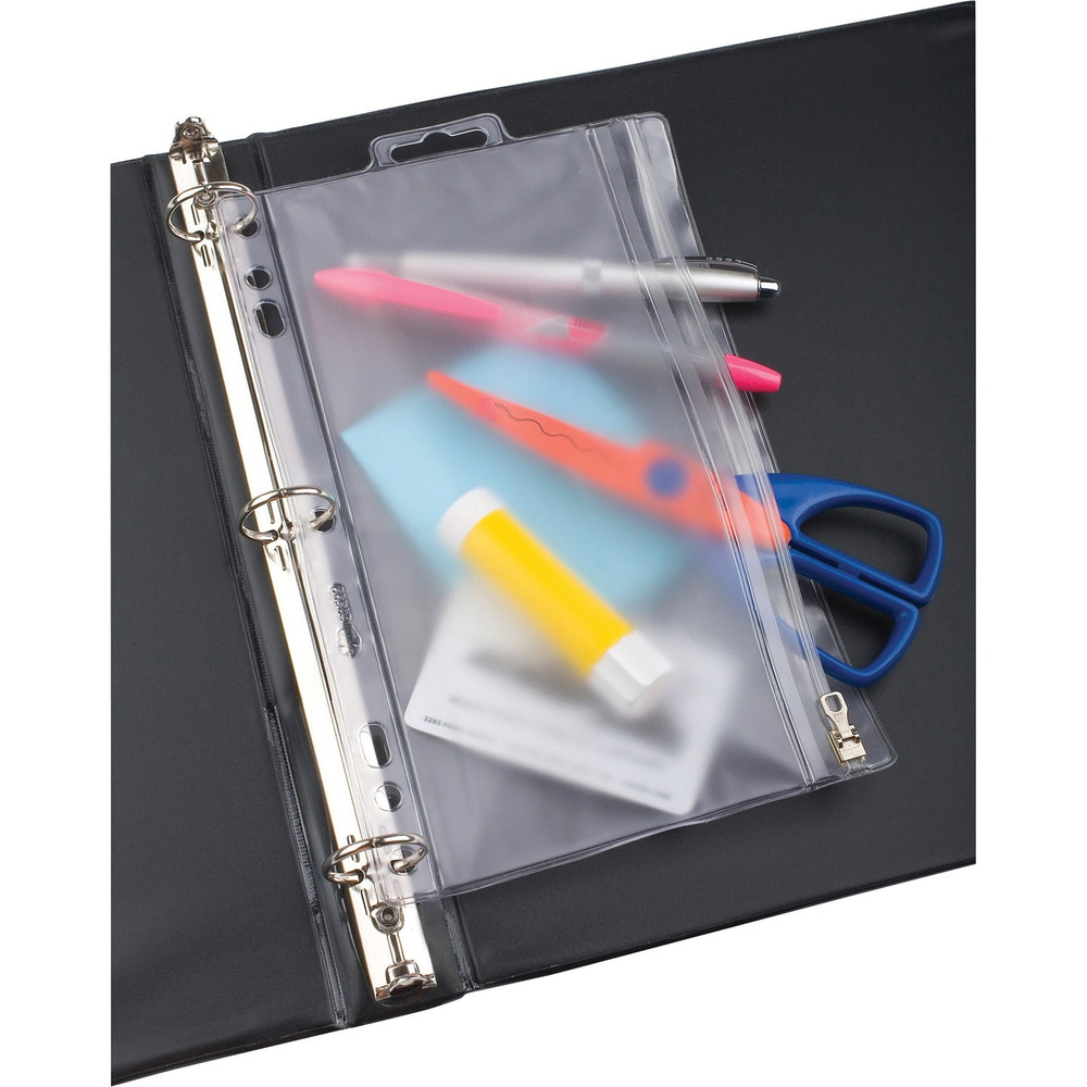 TOPS Products Oxford 68599 Oxford Zipper Binder Pockets