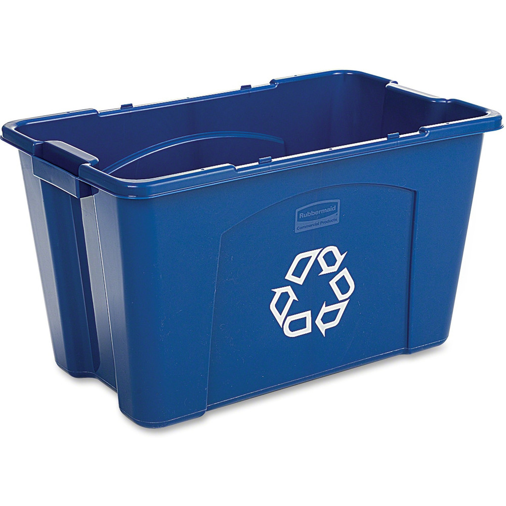 Rubbermaid Commercial Products Rubbermaid Commercial 571873BECT Rubbermaid Commercial 18-gallon Recycling Box