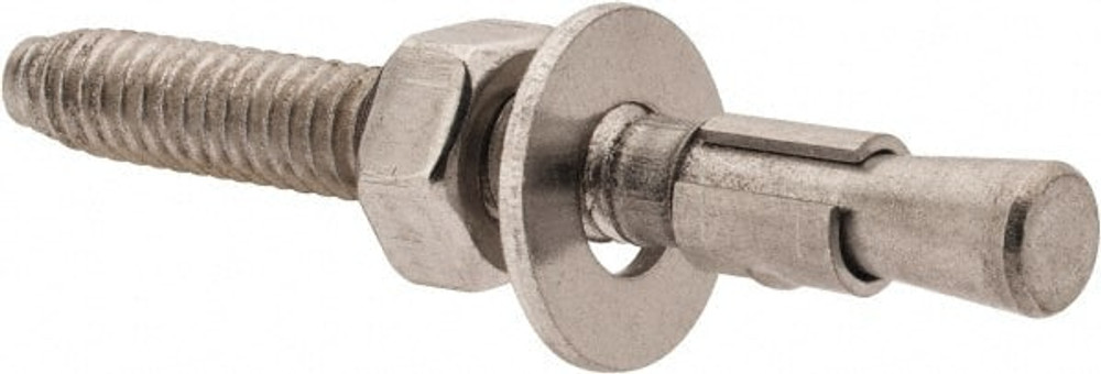 Red Head WW-1422 Concrete Wedge Anchor: 1/4" Dia, 2-1/4" OAL