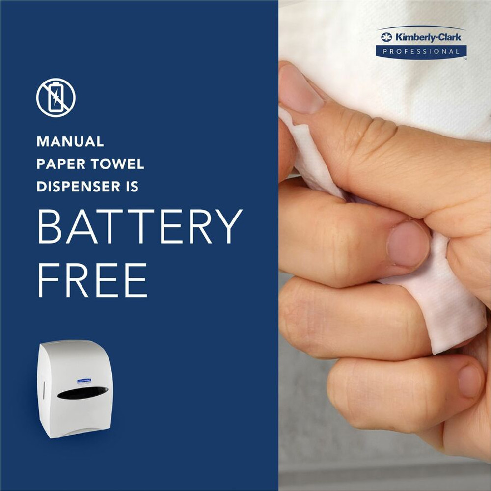 Kimberly-Clark Corporation Kimberly-Clark Professional 09991 Kimberly-Clark Professional Sanitouch Manual Hard Roll Towel Dispenser