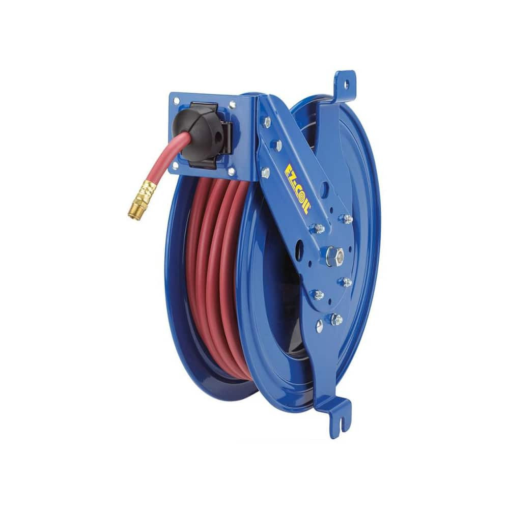 CoxReels EZ-SG17-M425 Hose Reel with Hose: 1/2" ID Hose x 25', Spring Retractable