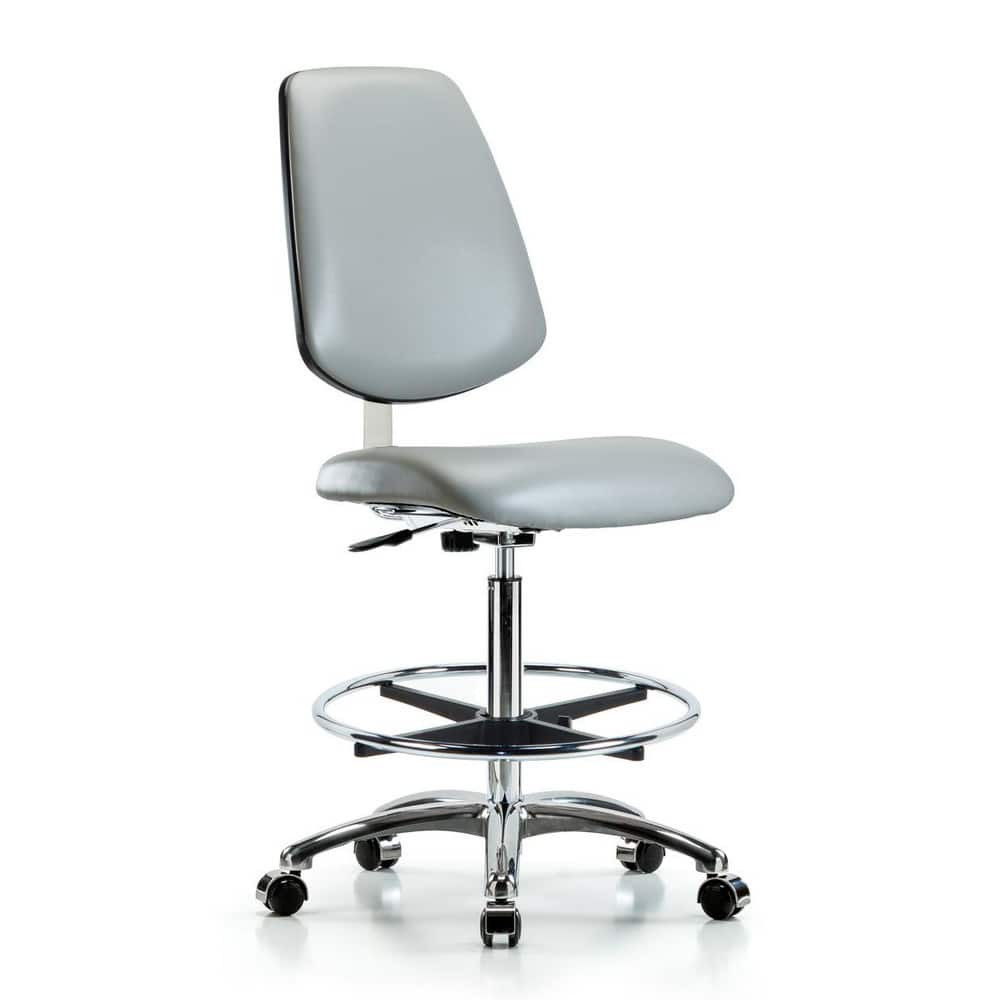 Blue Ridge Ergonomics MSC40272 Task Chair: Vinyl, Dove