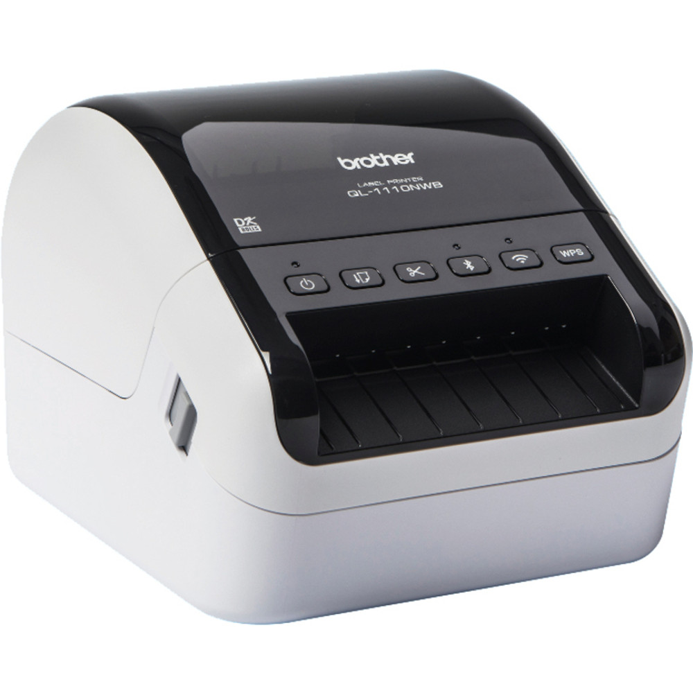 Brother Industries, Ltd Brother QL-1110NWB Brother QL-1110NWB Desktop Direct Thermal Printer - Monochrome - Label Print - USB - Bluetooth - Wireless LAN