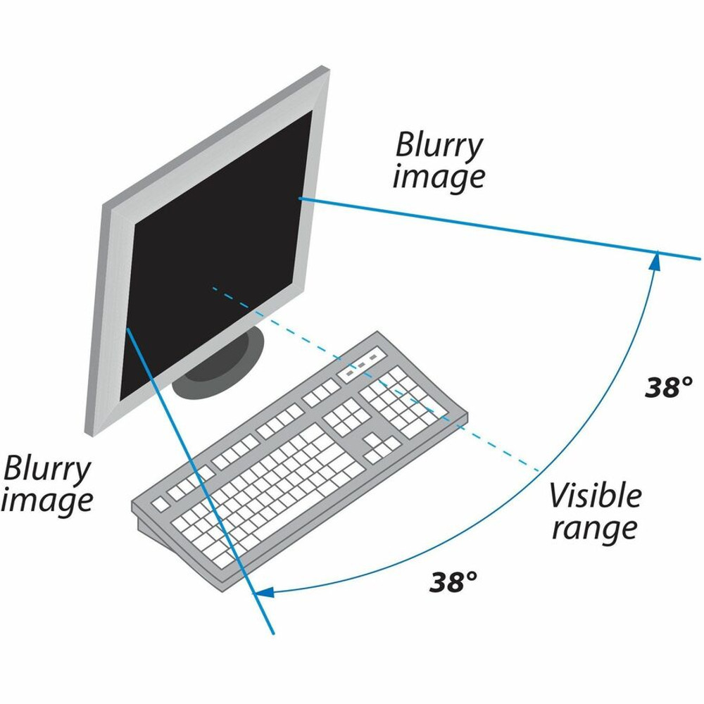 Kantek, Inc Kantek LCD19SV Kantek LCD Privacy Filter Clear