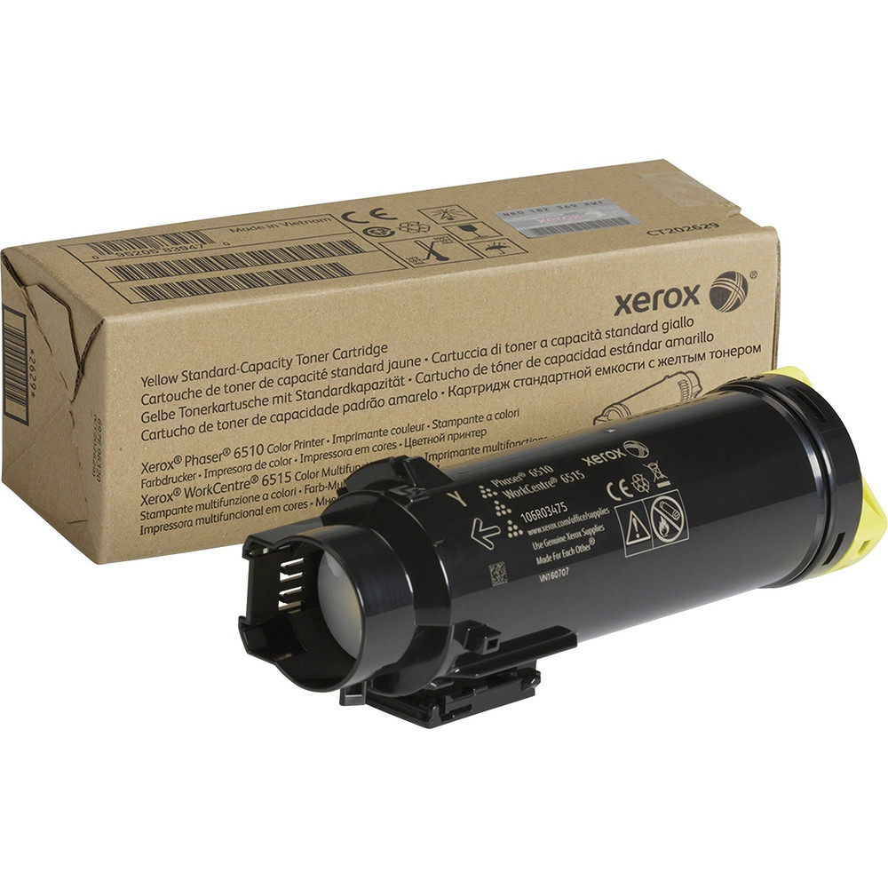Xerox Corporation Xerox 106R03475 Xerox Original Standard Yield Laser Toner Cartridge - Yellow - 1 Each