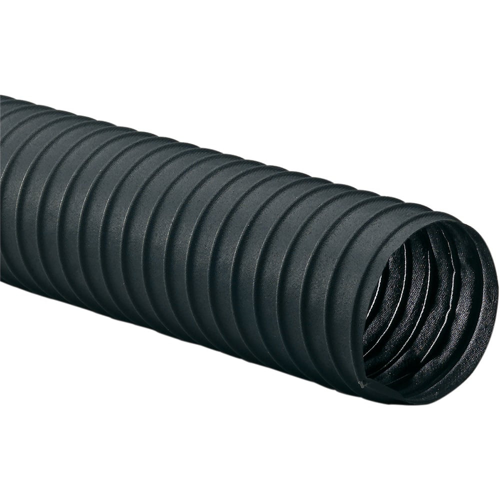 Flexaust 1400400025 Duct Hose: Neoprene, 4" ID, 29 Hg Vac Rating, 18 psi