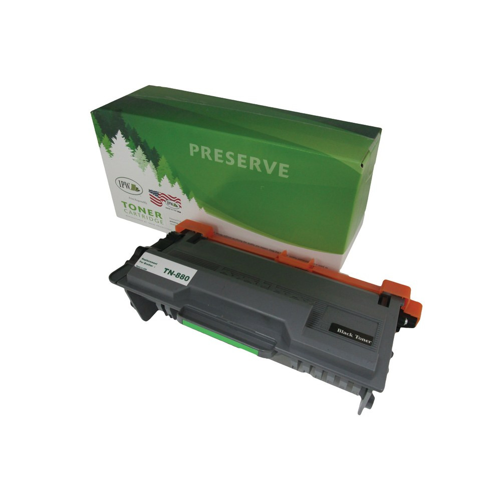 IMAGE PROJECTIONS WEST, INC. IPW Preserve 845-T88-ODP  Remanufactured High-Yield Black Toner Cartridge Replacement For Brother TN880, 845-T88-ODP