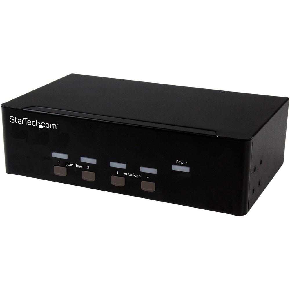 StarTech.com SV431DVGAU2A StarTech.com 4-port KVM Switch with Dual VGA and 2-port USB Hub - USB 2.0