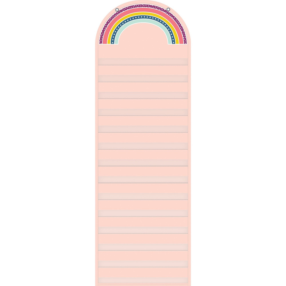 Teacher Created Resources 20106 Teacher Created Resources Oh Happy Day Rainbow 14 Pocket Chart